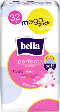 Прокладки Bella Perfecta Ultra Rose (4крапельки) 32шт.