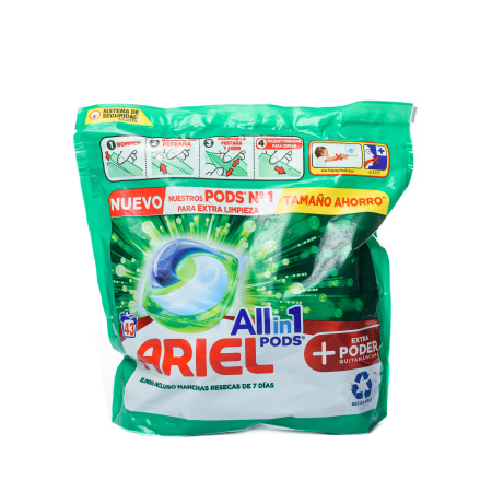 Капсули для прання  ARIEL 3в1 EXTRA PODER 43шт