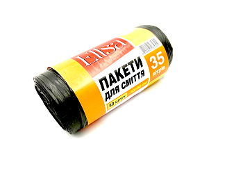 Мішки для сміття "Ellsa" Суперлюкс 35л 30шт (30)