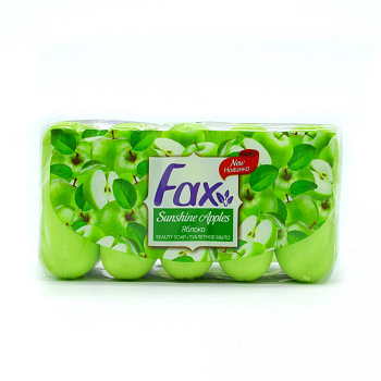 FAX т/мило 5*70 г з екстрактом яблука та олією авокадо New