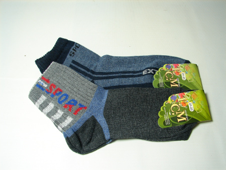 Шкарпетки дитячі хлопчик  21-23, 6-8р. асорті (упак=10шт)