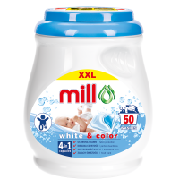Капсули для прання 2в1 BABY  50шт (4/192) (MILL PROFESSIONAL)