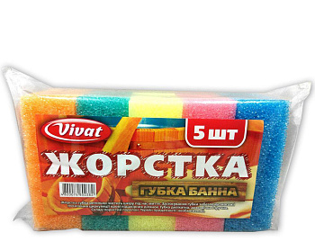 Губка лазнева "Жорстка"