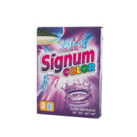 SIGNUM COLOR Засіб мийний для прання порошкоподібний 600г к/к