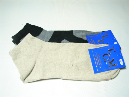 Шкарпетки чоловічі стрейч асорті 25-27р. (короткі)(упак=10шт)