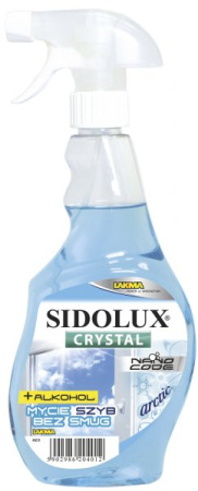 Засіб для миття вікон та склянних поверхонь - SIDOLUX CRYSTAL Арктика 0.5 л.