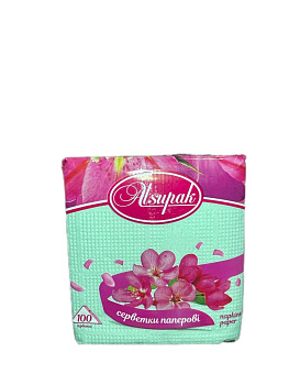 Серветка паперова салатова (100 шт) (4820077390042)
