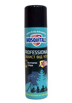 MOSQUITALL "Професійний захист" - аерозоль від комарів та кліщів 100 мл