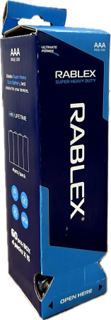 bat Rablex R03P/AAA 4шт SHRINK (60/720)