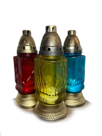 051 Лампадка середня мікс серце Т-31(14)