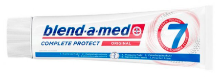 Зубна паста "blend-a-med" Complete protect 100мл