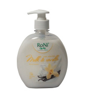 Крем-мило ТМ RoNi Milk&Vanilla 450г (дозатор)/10,шт