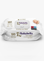 Вологі серветки Baby Bella Baby 120шт