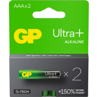 Батарейка GP ULTRA + ALKALINE 24AUP-U2 лужна LR03 AUP, AAA