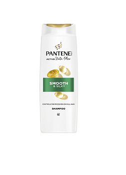 Шампунь Pantene 400мл Блискуче та шовковисте