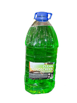 Рідина для миття автомобільного скла літня ТМ RoNi з аром.'Fresh" 5000г (пет пляшка),шт