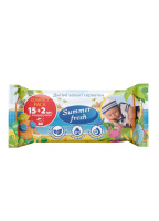 Вологі серветки дитячі Summer Fresh , 17 шт