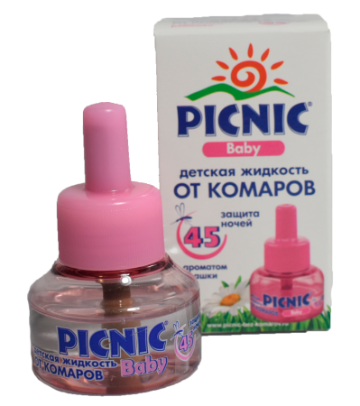 "Piknik Baby" - рідина від комарів 30мл (45 ночей)