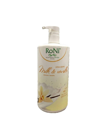 Крем-мило ТМ RoNi Milk&vanilla 1000г дозатор
