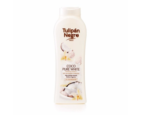 Гель для душу TULIPAN NEGRO Ніжний кокос  (650 мл)