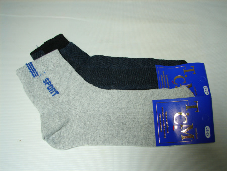 Шкарпетки  чоловічі стрейч  сітка 25-27р. (короткі)(упак=10шт)