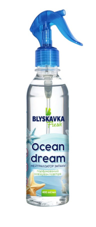 Освіжувач повітря у формі спрею 400 мл "BLYSKAVKA" Ocean Dream