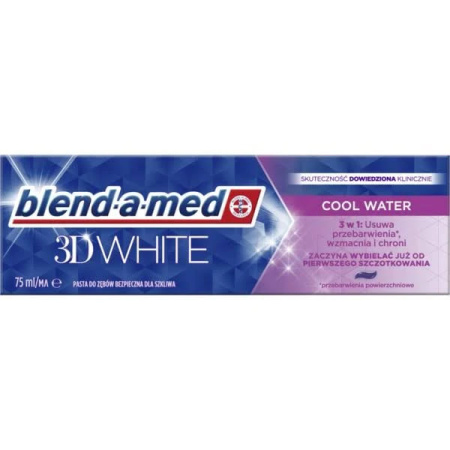 93138 BLEND_A_MED зуб. паста 3D White Прохолодна Вода 75мл