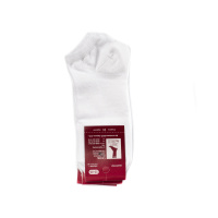 Шкарпетки  жіночі білі 23-25р.(короткі)(упак=10шт)