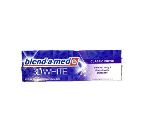 Зубна паста "blend-a-med" 3DWhite Класична Свіжість 75мл