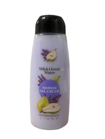 Гель-крем для душу Liora Silk&flower water, 430 г 