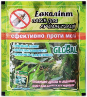 Таблетки від молі ароматизовані Евкаліпт (1пакетик=10таблеток)