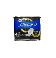 Прокладки Always Ultra Night 4 secure night (7крапельoк) 6шт.   Прокладки Always Ultra Night 4 secure night (7крапельoк) 6шт.