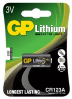 Батарейка GP Lithium  FOTO 3.0V, CR123A-U1