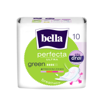 Прокладки Bella Perfecta Ultra Green silky drai (4крапельки) 10шт. Прокладки Bella Perfecta Ultra Green silky drai (4крапельки) 10шт.