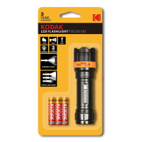 Ліхтар Kodak 1-LED Focus 120 + 3 AAA бл.(12/48)