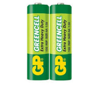 Батарейка GP Greencell 1,5V сольова, 15G-S2, R6, AA (40\200\1000)