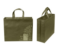 Еко сумка  середня  "Оливки" ручка 40см 38,5*32*12 зелена Еко сумка  середня  "Оливки" ручка 40см 38,5*32*12 зелена