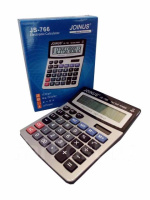 Калькулятор JOINUS 1200-12 велик.сірий, кнопки під склом