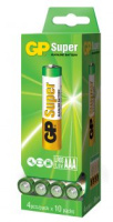 Батарейка GP SUPER ALKALINE 24A-2DP40-S4  лужна  LR03, AAA