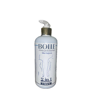 Гель для миття тіла та волосся "Bolle" blue lagoon ТМ RoNi 500г/20