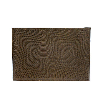 Килимок побутовий текстильний К-503-3 (коричневий)