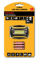 Ліхтар Kodak 1-LED + 3 AAA бл. на голову(12/48)