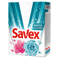 SAVEX Lock Whites & Colors порошок машинне прання, 400 гр/3133