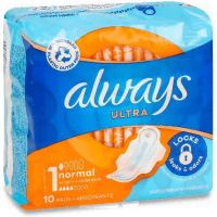 15991 ALWAYS Ультра Ультратонкі гіг. прокл. ароматизовані Нормал Single 10шт ПрепакКор 15991 ALWAYS Ультра Ультратонкі гіг. прокл. ароматизовані Нормал Single 10шт ПрепакКор